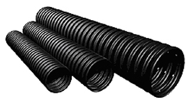 Труба ПНД d20мм гофрированная черная (100м)