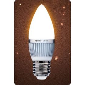 Лампа LED свеча 6(5)W E27 2700K