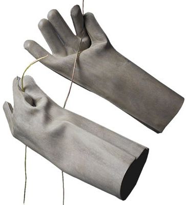 Перчатки резиновые диэлектрические (штанцованные)