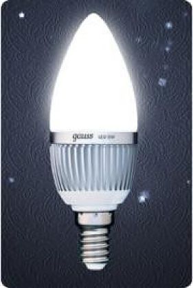 Лампа LED свеча 6(5)W E14 4100K