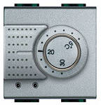 Электронный комнатный термостат с релейным выходом на один контакт 2а 250в 2 модуля