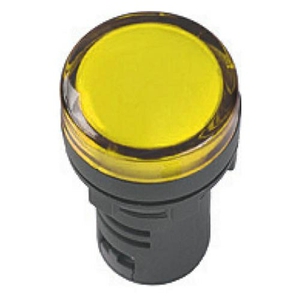 Лампа AD22DS(LED)матрица d22мм желтый 24В AC/DC ИЭК