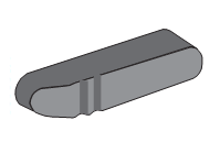 Ручка управления OHBS9/1 (черная) прямого монтажа для рубильников ОТ63..125F